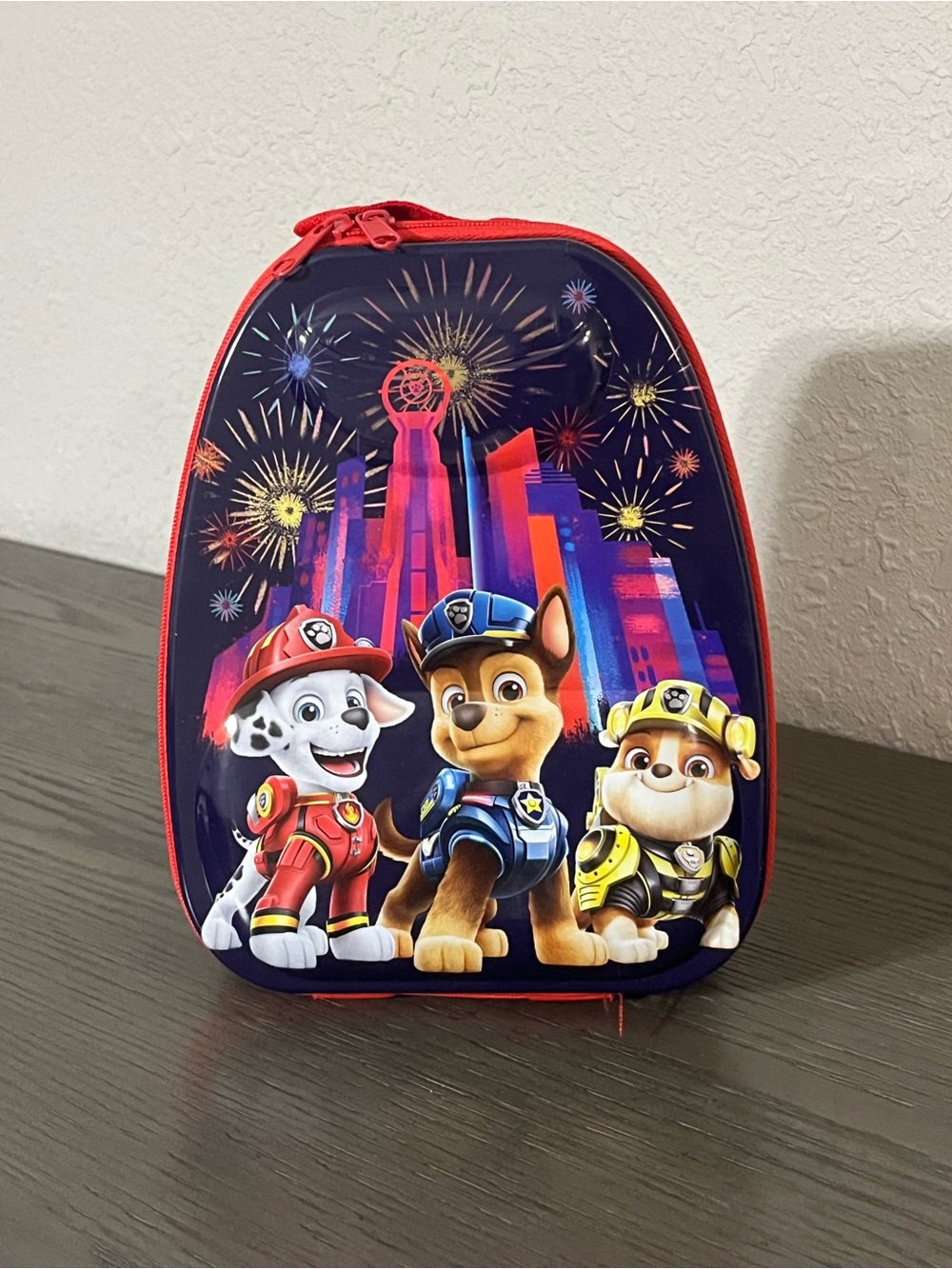 Paw Patrol Fireworks Lunch Bag - Navy, Red & Yellow